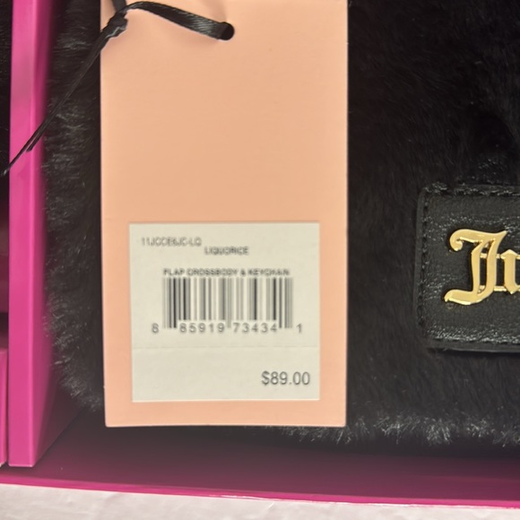NIB Juicy Couture Flap Crossbody & Keychain Gift Box Set - Picture 5 of 6